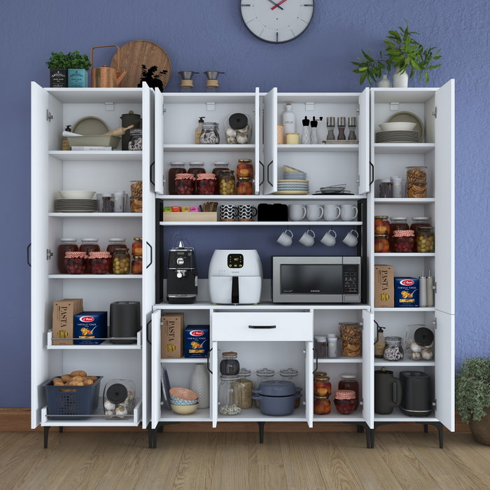 Hanah Home Armario Multiusos JE132 - 3053 Blanco Hanah Home Armario Multiusos JE132 - 3053 Blanco